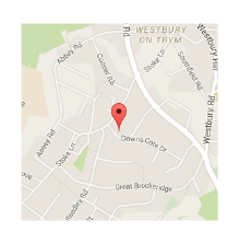 Westbury nursery location map